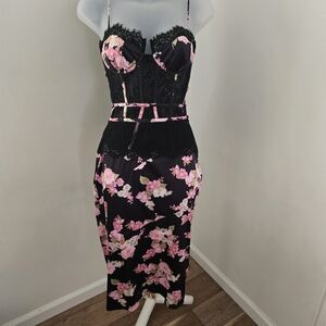 FOR LOVE & LEMONS x Victorias Secret Melrose Bodysuit w/Matching Skirt
